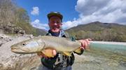 Neil and Marble trout